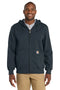 Carhartt ® Rain Defender ® Paxton Heavyweight Hooded Zip-Front Sweatshirt. CT100614 new navy