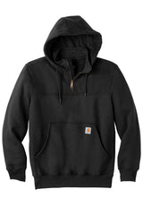 Carhartt ® Rain Defender ® Paxton Heavyweight Hooded Zip Mock Sweatshirt. CT100617 black_3