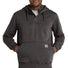 Carhartt ® Rain Defender ® Paxton Heavyweight Hooded Zip Mock Sweatshirt. CT100617 carbon heather_3