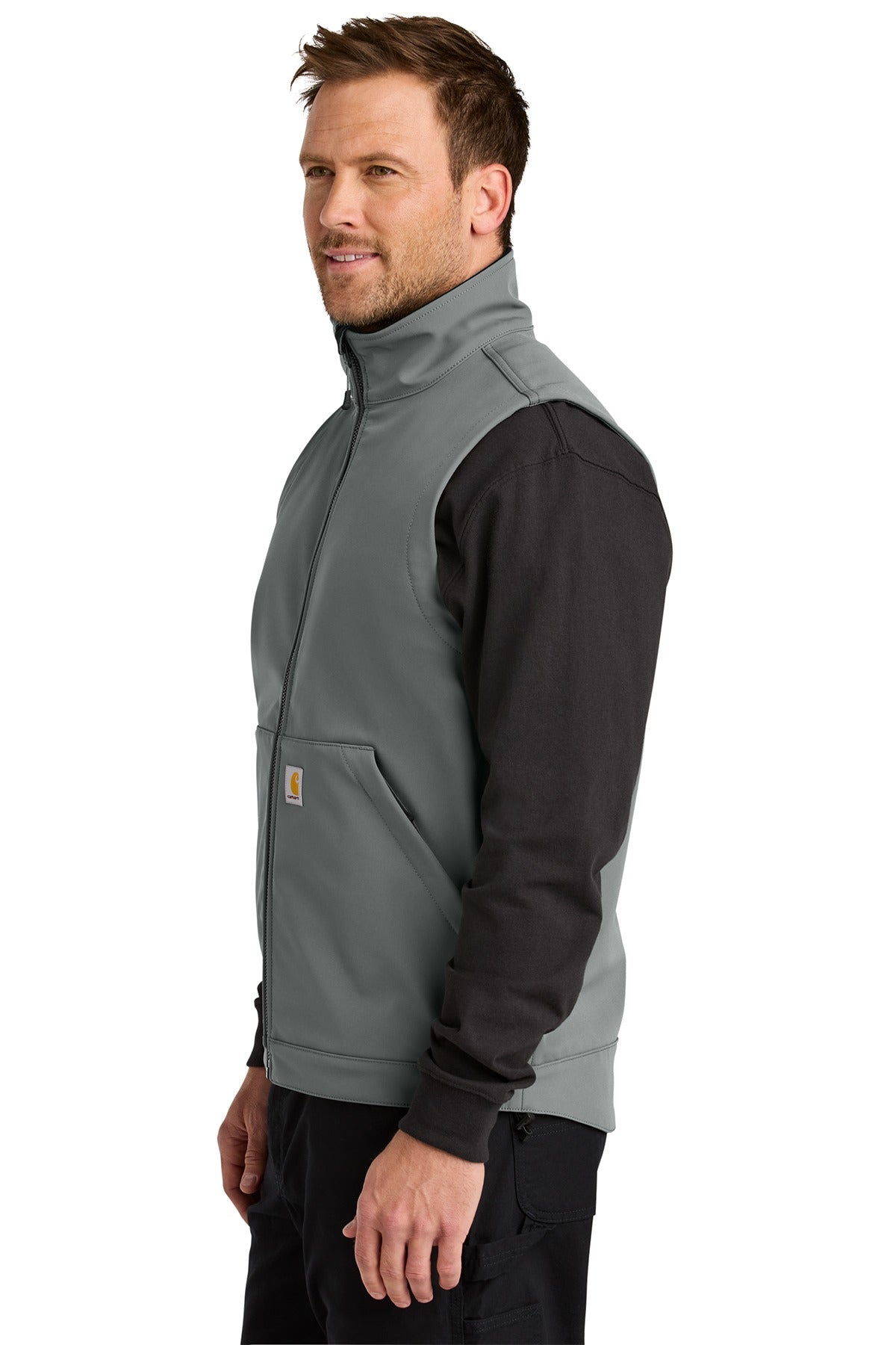 Carhartt ®  Rain Defender ®  Soft Shell Vest CT106439 Steel_2