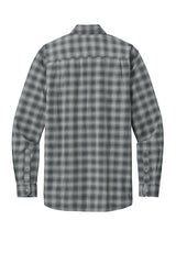 Carhartt ®  Rugged Flex ®  Plaid Long Sleeve Shirt CT107109 Plaid Steel Navy_4