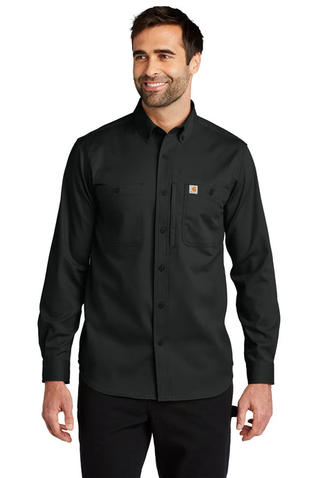 Carhartt ®  Rugged Professional ™  Series Long Sleeve Shirt CT106689 black