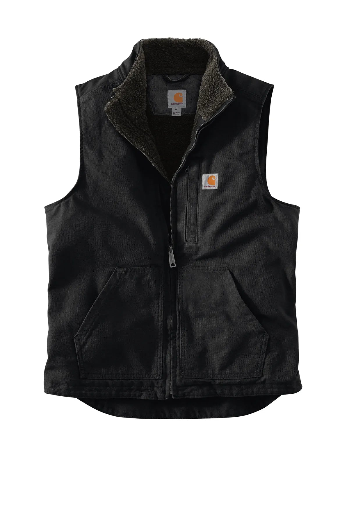 Carhartt® Sherpa-Lined Mock Neck Vest CT104277 black_3