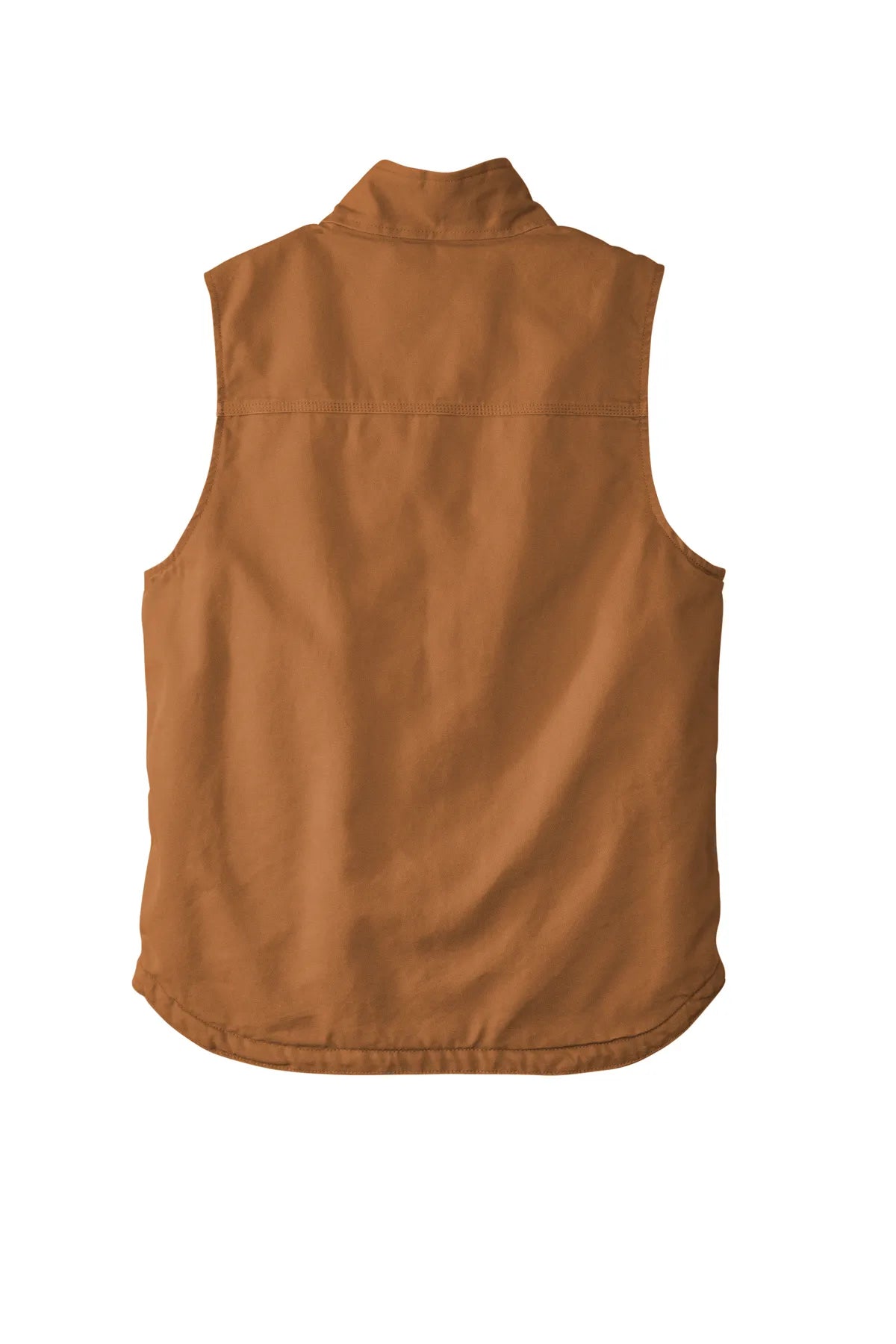 Carhartt® Sherpa-Lined Mock Neck Vest CT104277 carhartt brown_5