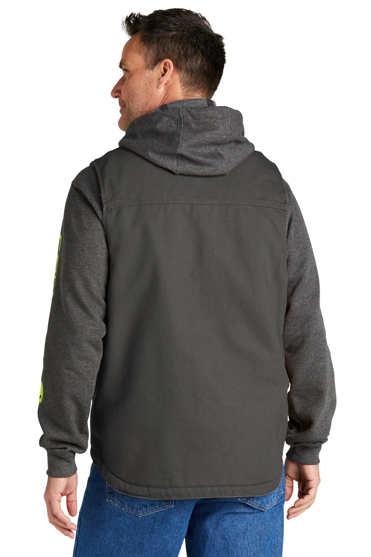 Carhartt® Sherpa-Lined Mock Neck Vest CT104277 gravel_1