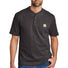 Carhartt® Short Sleeve Henley T-Shirt CTK84 carbon heather