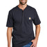Carhartt® Short Sleeve Henley T-Shirt CTK84 navy