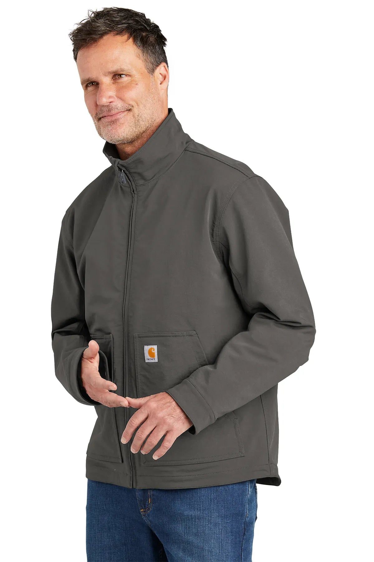 Carhartt® Super Dux™ Soft Shell Jacket CT105534 gravel_2