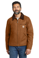 Carhartt® Tall Duck Detroit Jacket CTT103828 carhartt brown