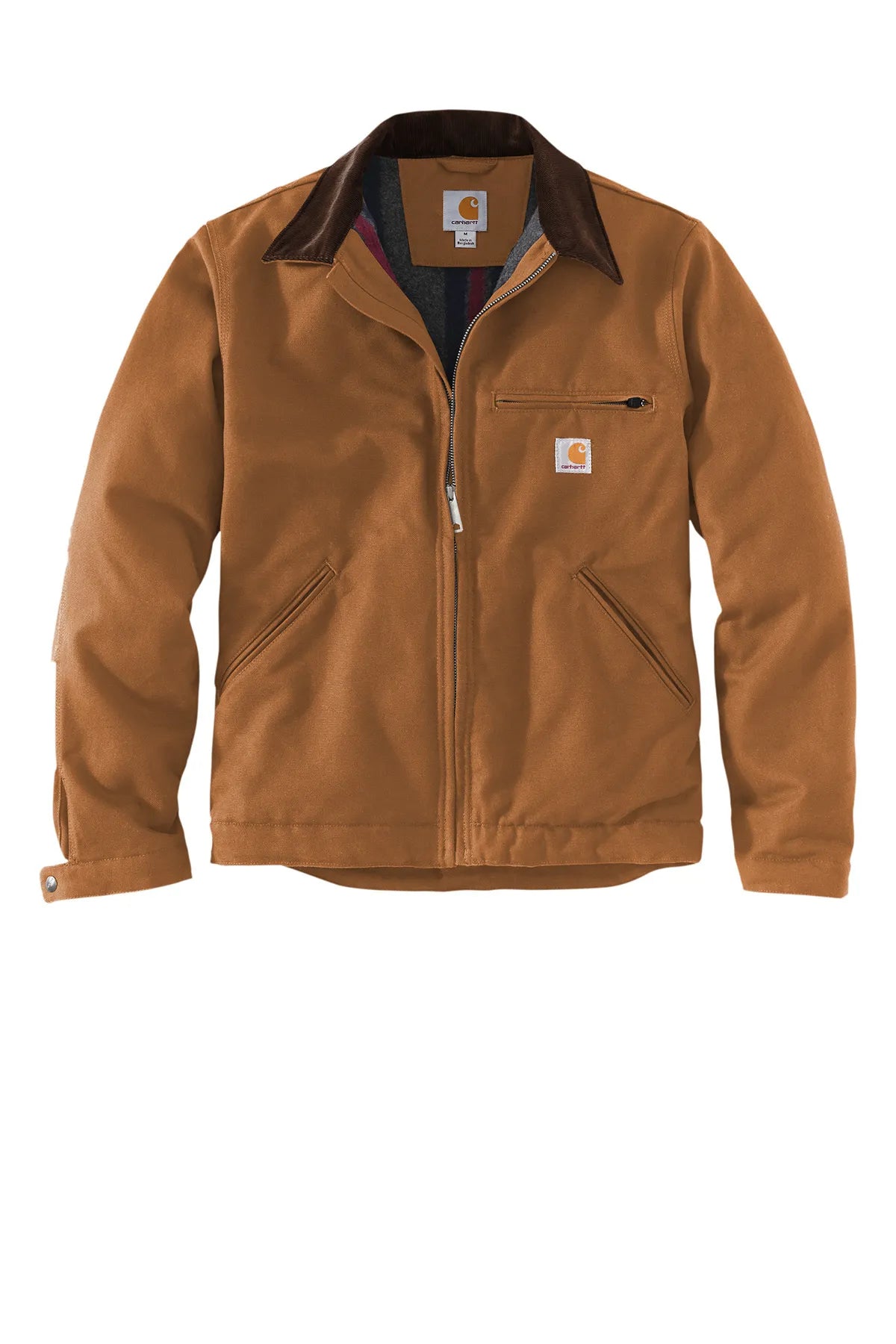 Carhartt® Tall Duck Detroit Jacket CTT103828 carhartt brown_3