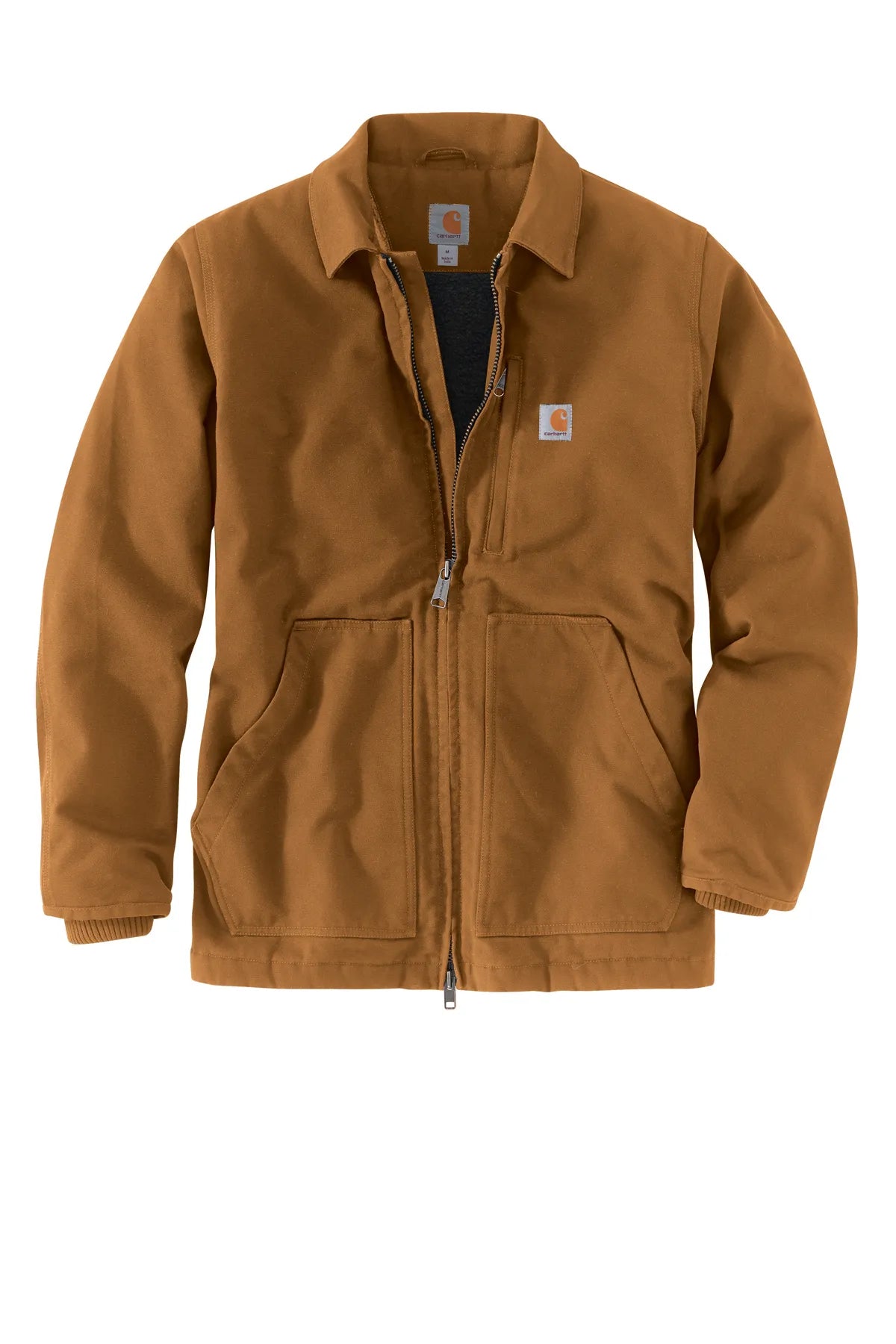 Carhartt® Tall Sherpa-Lined Coat CTT104293 carhartt brown_3