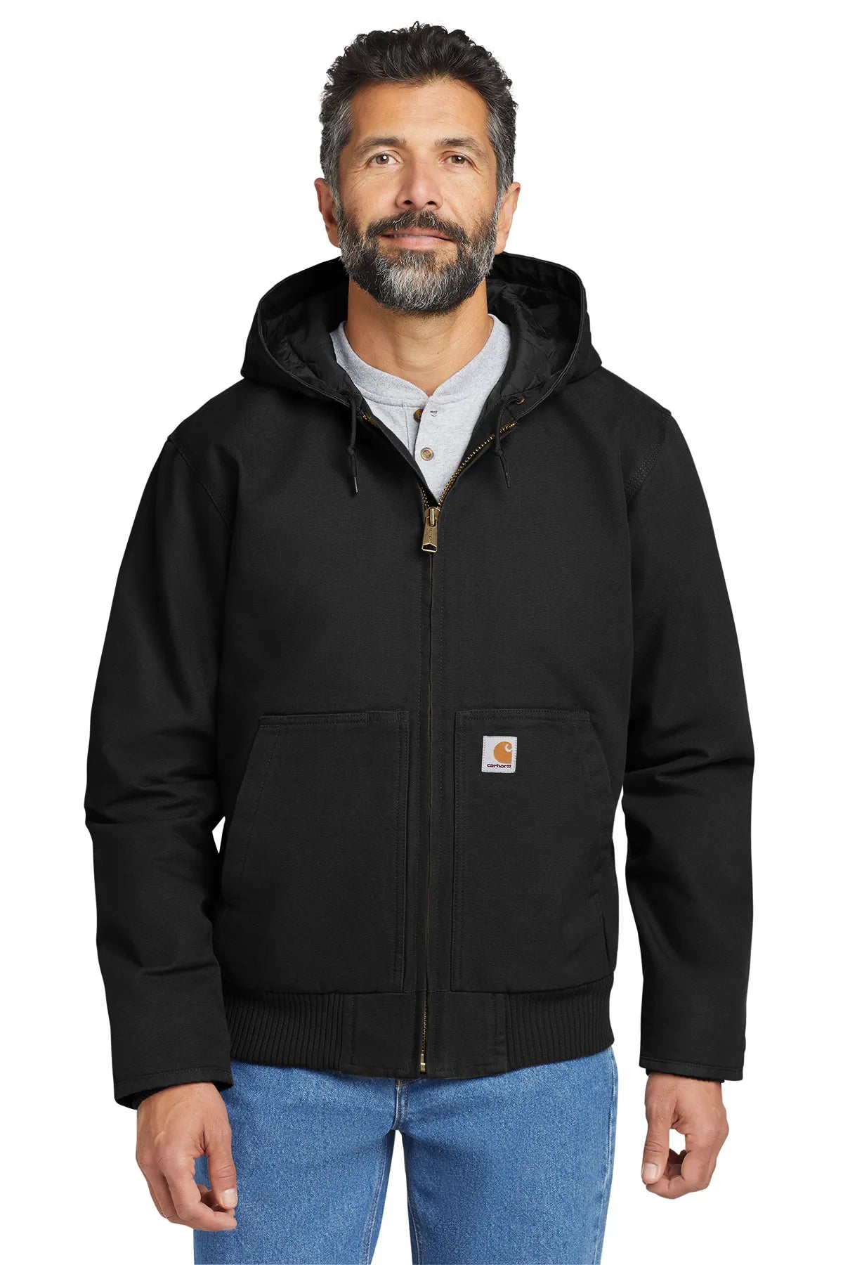 Carhartt® Tall Washed Duck Active Jac. CTT104050 black
