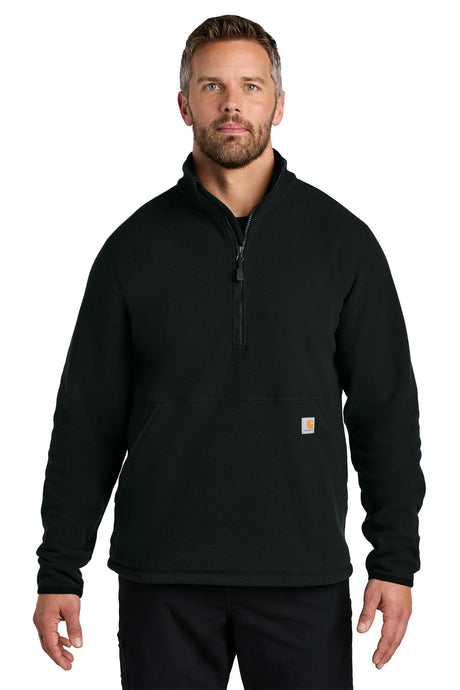 Carhartt_Textured1_2-ZipFleeceJacketCT106417-black_3