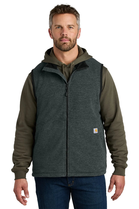 Carhartt ®  Textured Fleece Vest CT106418 carbon heather