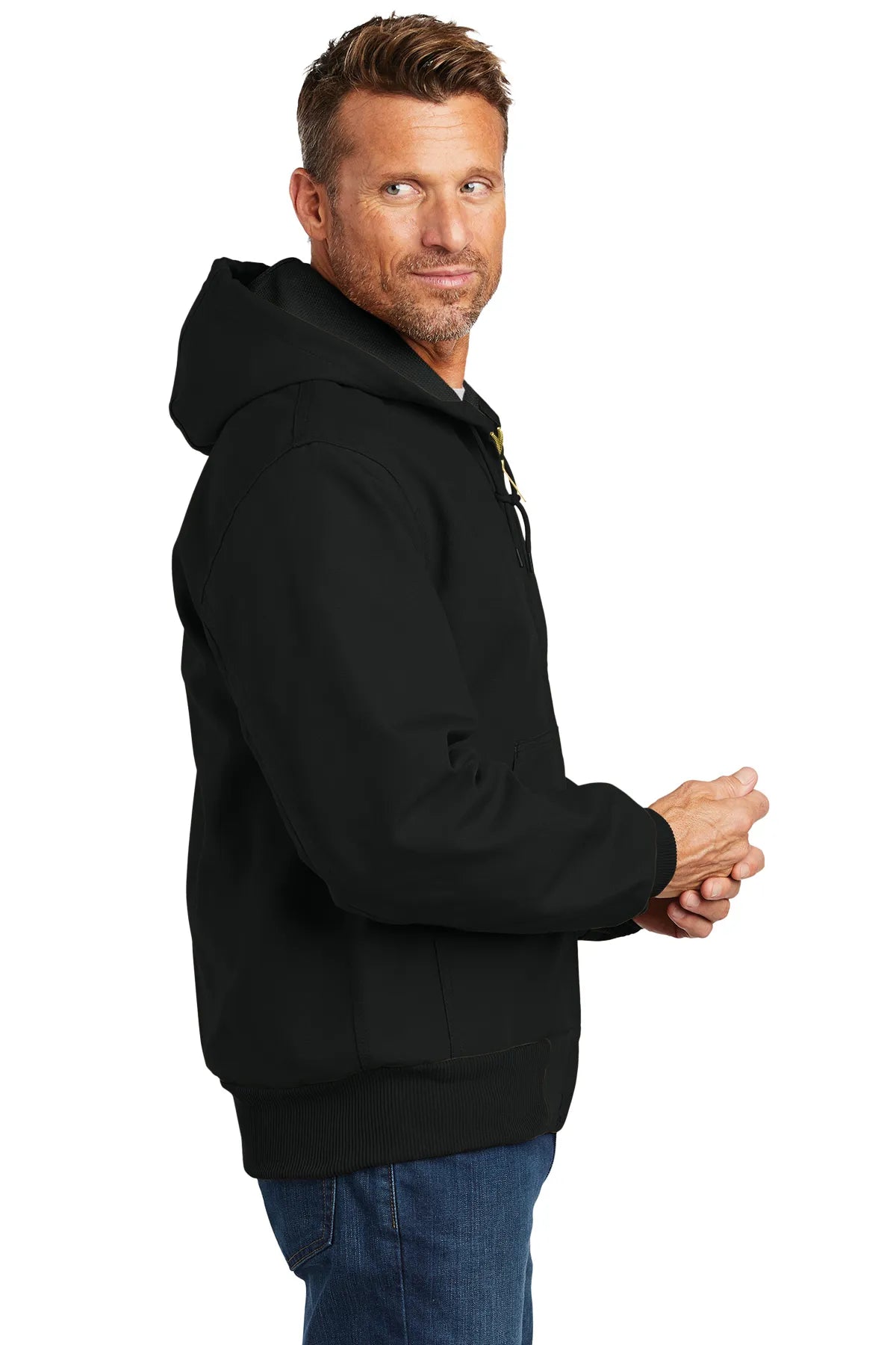 Carhartt  ®  Thermal-Lined Duck Active Jac.  CT106678 black_2