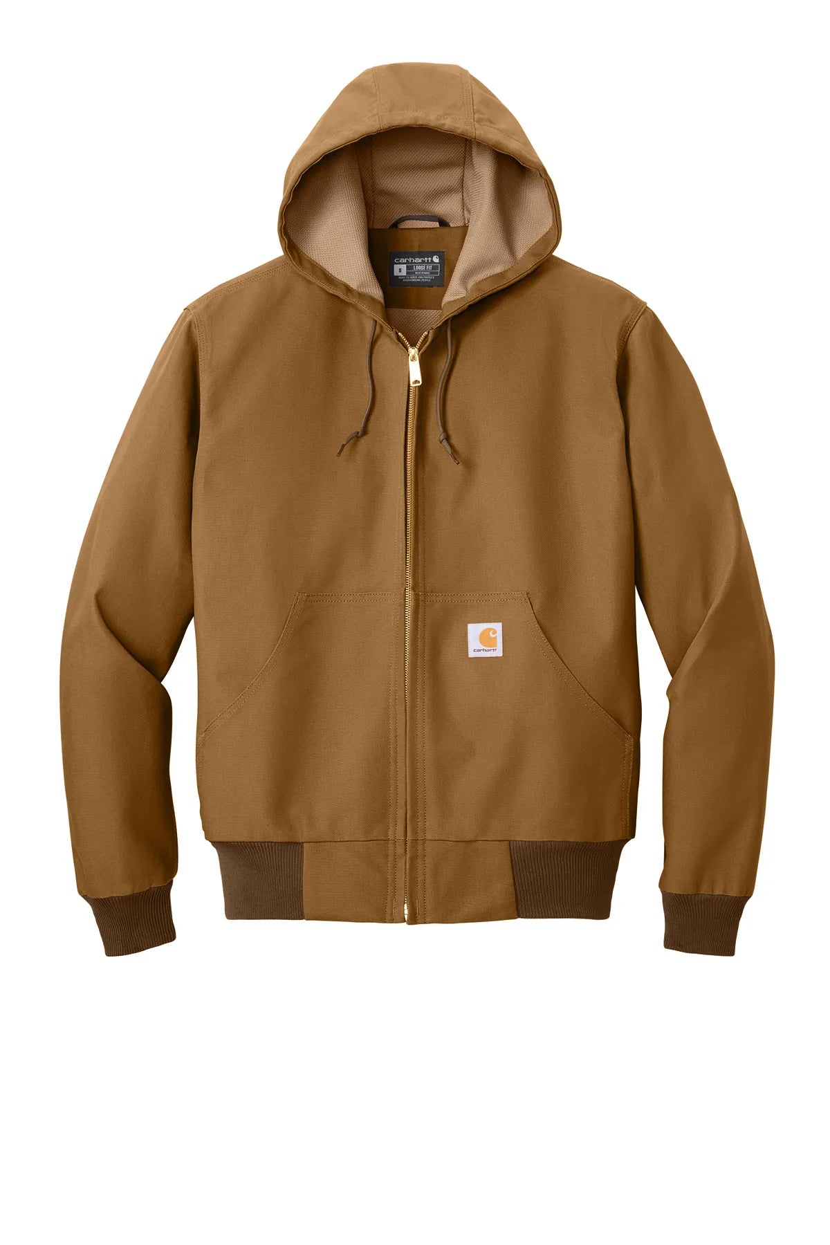 Carhartt  ®  Thermal-Lined Duck Active Jac.  CT106678 carhartt brown_3