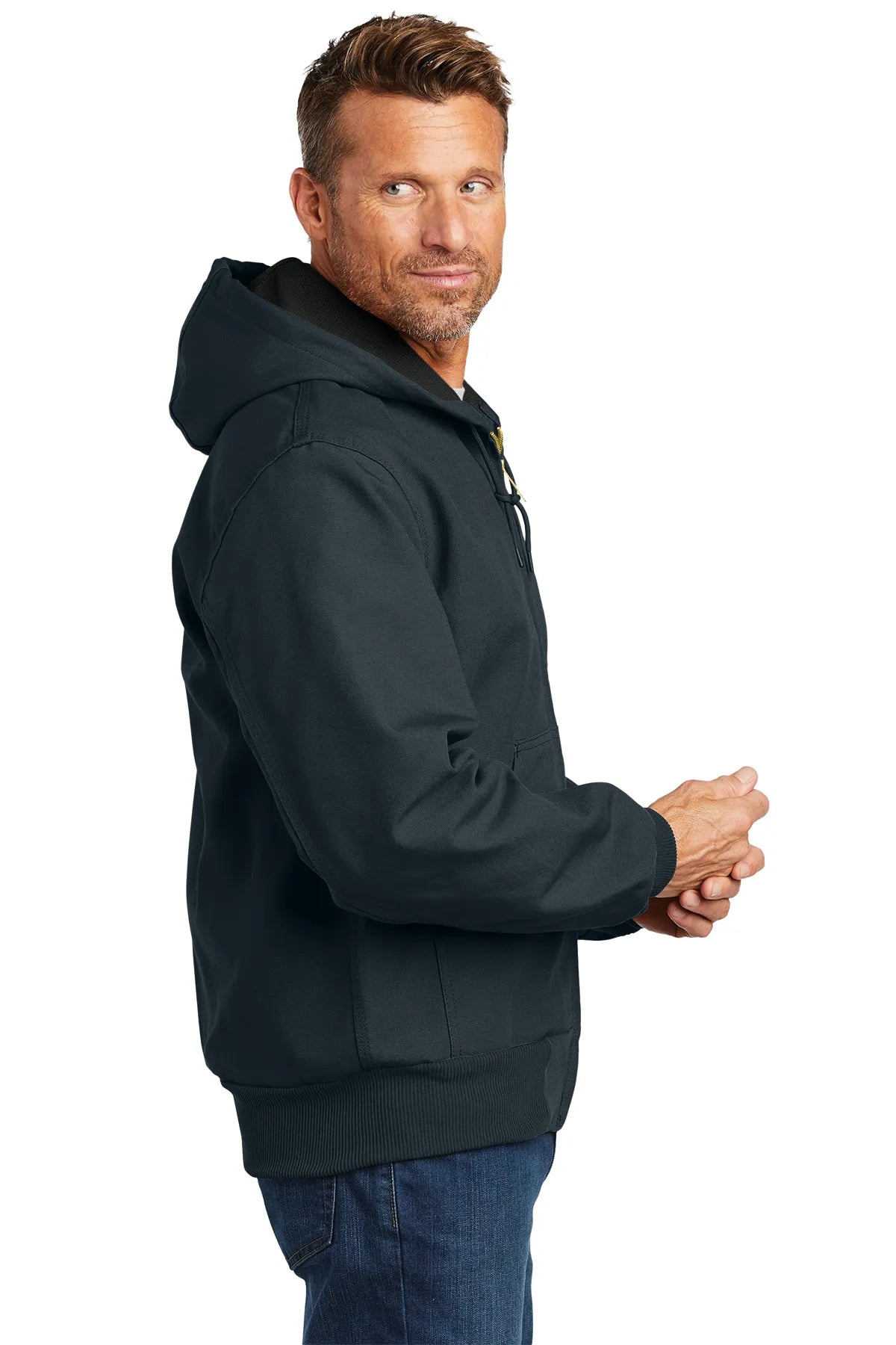 Carhartt  ®  Thermal-Lined Duck Active Jac.  CT106678 dark navy_2