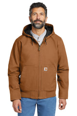 Carhartt® Washed Duck Active Jac. CT104050 carhartt brown
