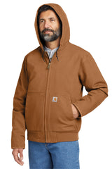 Carhartt® Washed Duck Active Jac. CT104050 carhartt brown_3