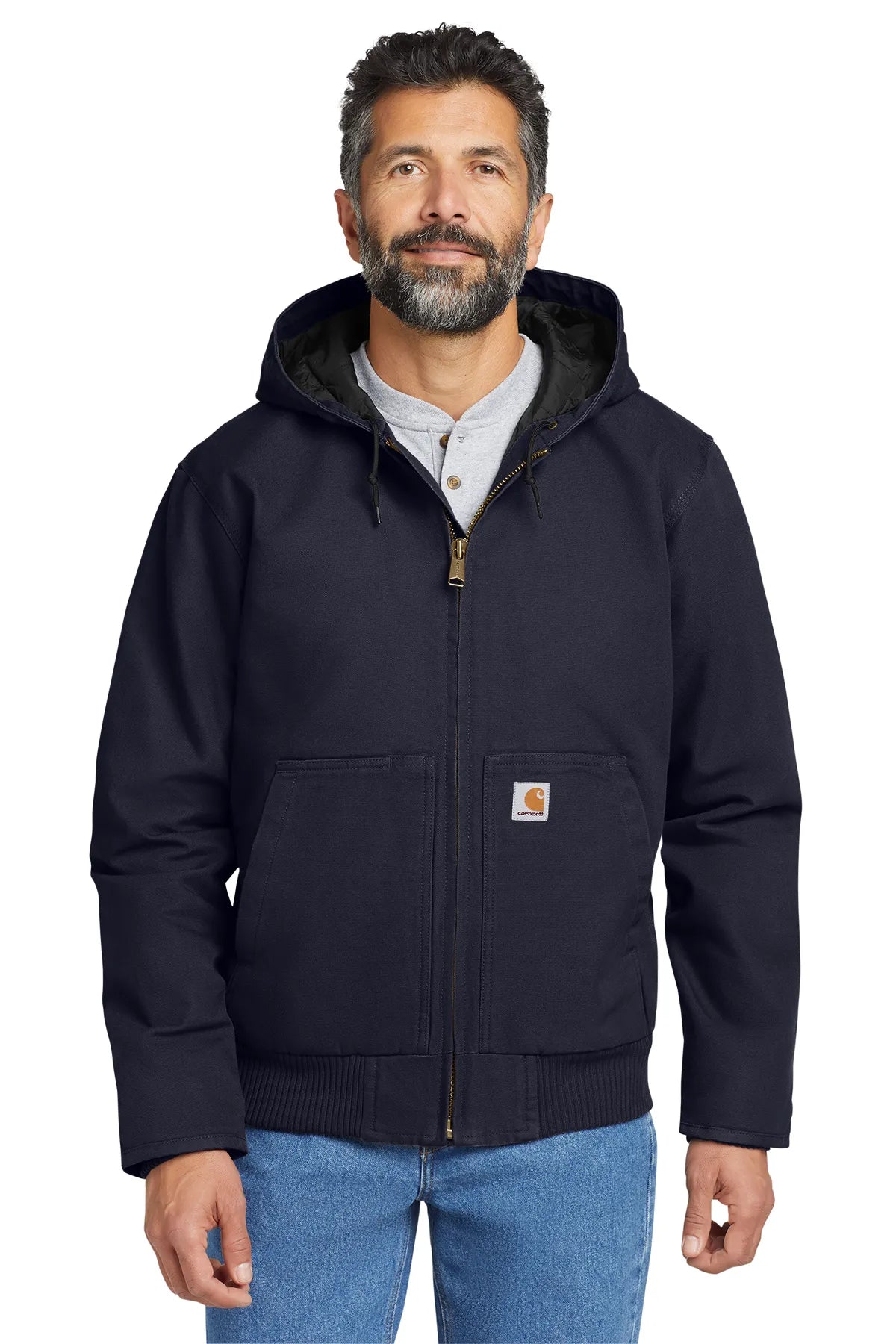 Carhartt® Washed Duck Active Jac. CT104050 navy_4