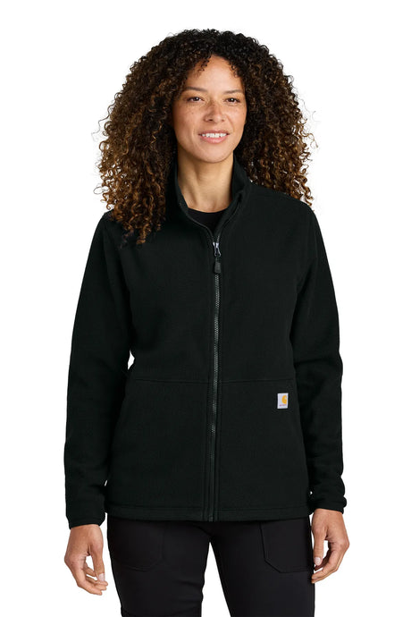 Carhartt_Women_sTexturedFull-ZipFleeceJacketCT106419-black_4