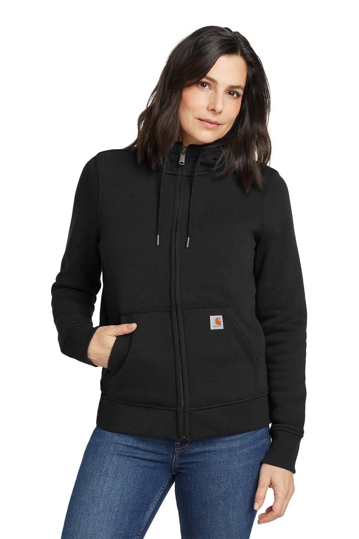 Carhartt® Women's Clarksburg Full-Zip Hoodie CT102788 black