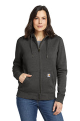 Carhartt® Women's Clarksburg Full-Zip Hoodie CT102788 carbon heather
