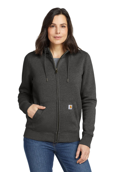 Carhartt® Women's Clarksburg Full-Zip Hoodie CT102788 carbon heather
