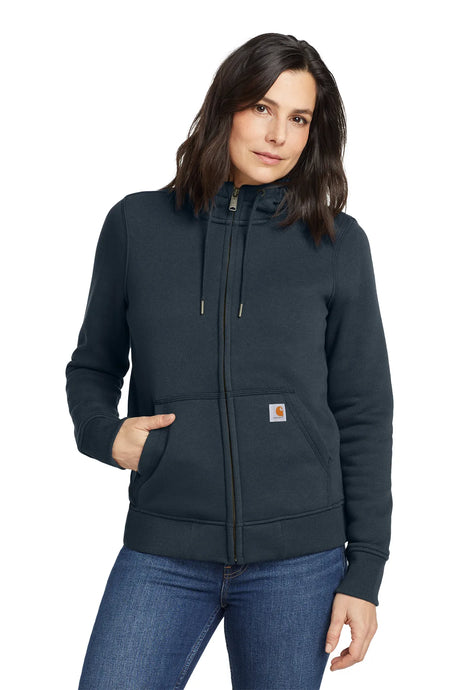 Carhartt® Women's Clarksburg Full-Zip Hoodie CT102788 navy