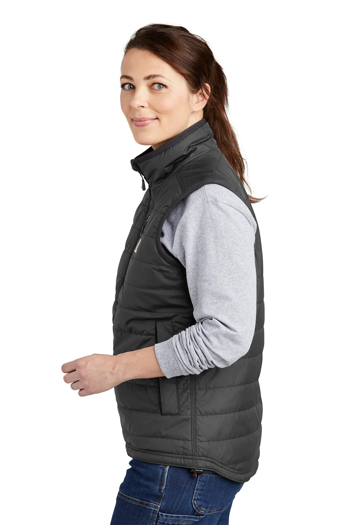 Carhartt® Women's Gilliam Vest CT104315 shadow grey_1