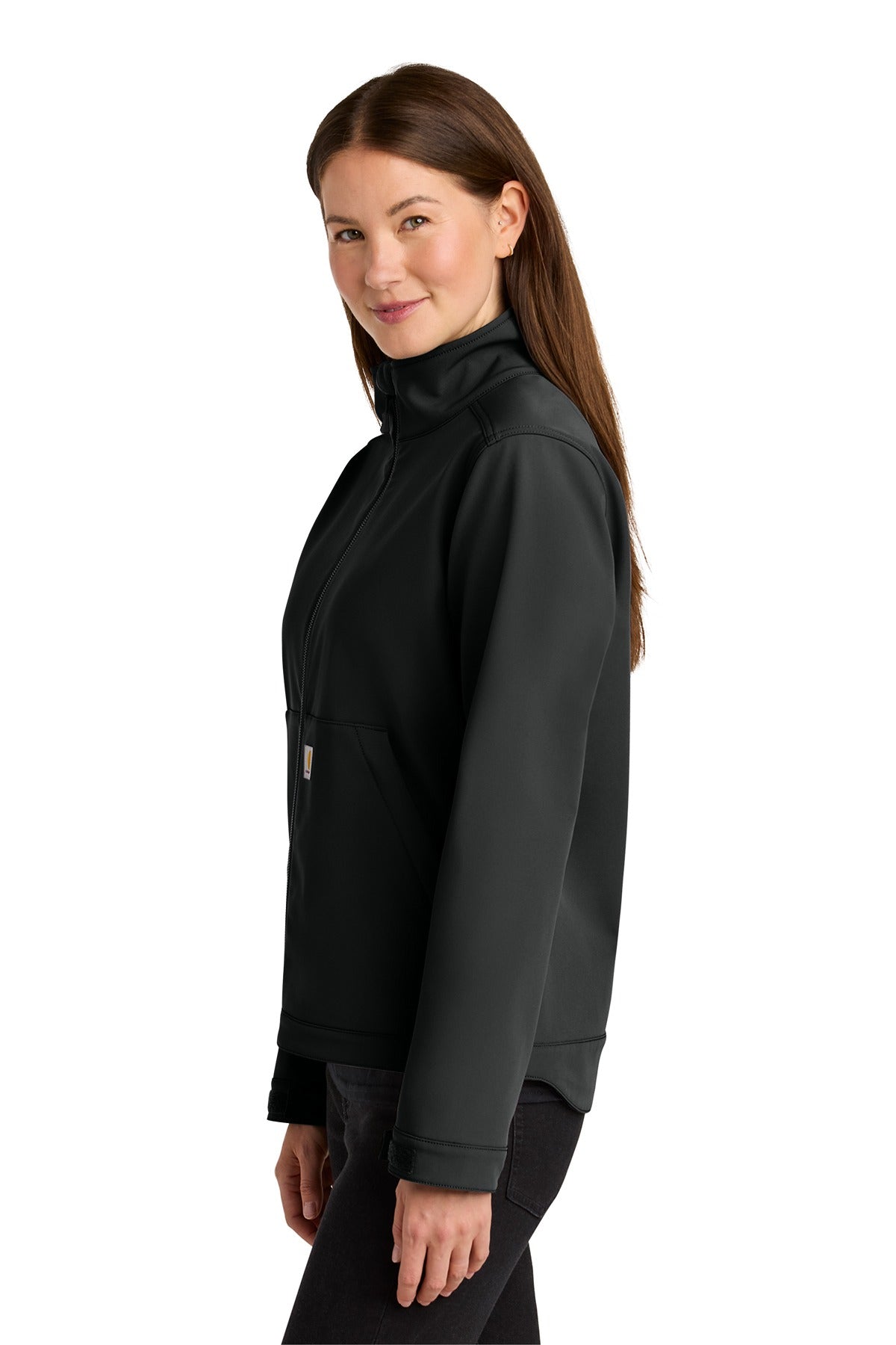 Carhartt ®  Women's Rain Defender ®  Soft Shell Jacket CT107115 Black_2
