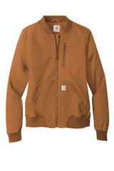 Carhartt® Women's Rugged Flex® Crawford Jacket CT102524 carhartt brown_3