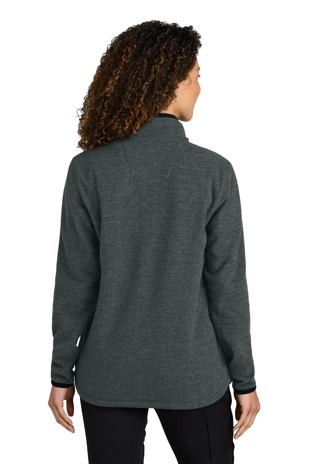 Carhartt ®  Women's Textured Full-Zip Fleece Jacket CT106419 carbon heather_1