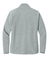 Carhartt ®  Women's Textured Full-Zip Fleece Jacket CT106419 heather grey_4