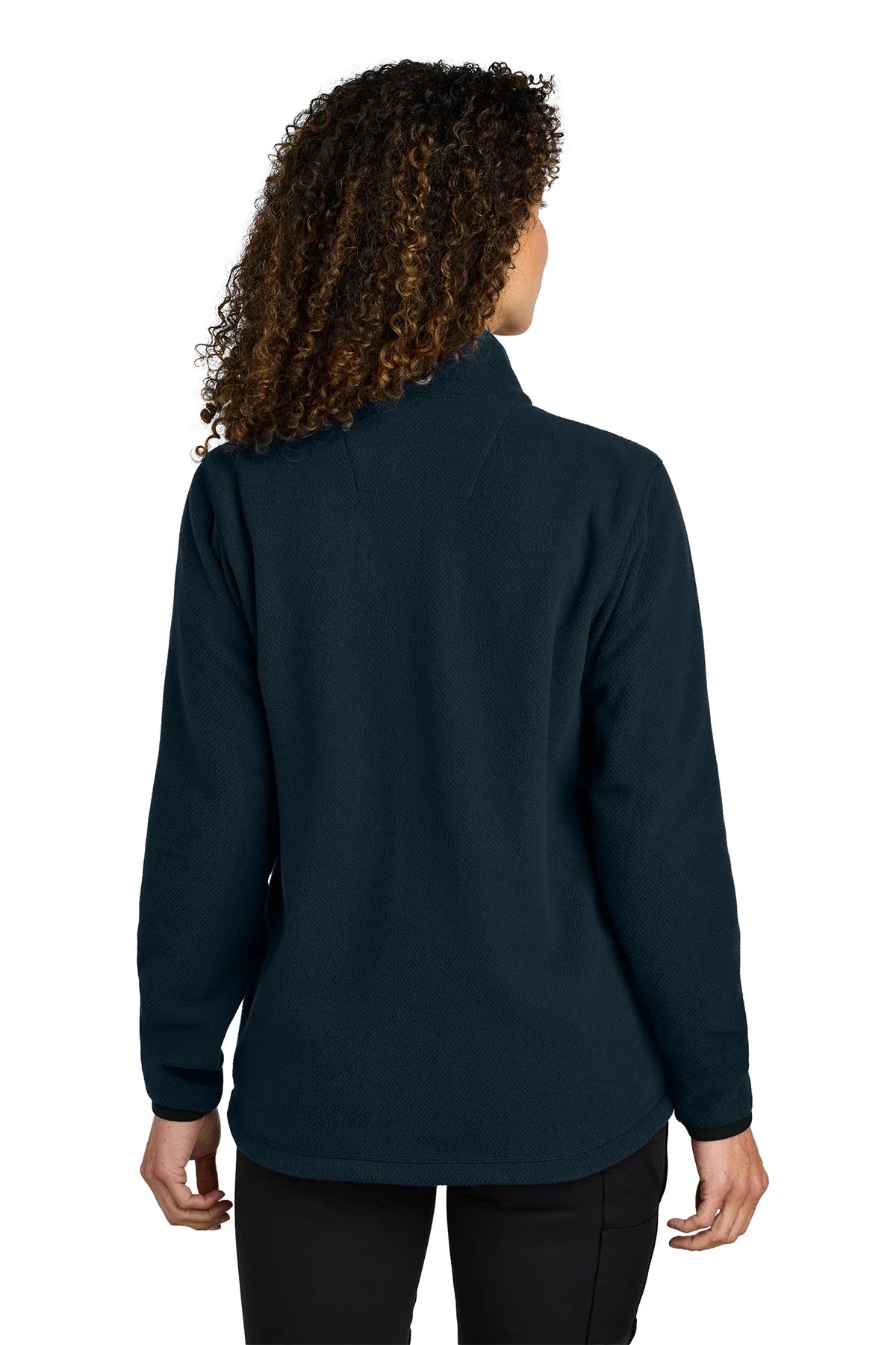 Carhartt ®  Women's Textured Full-Zip Fleece Jacket CT106419 navy_1