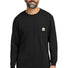 Carhartt ® Workwear Pocket Long Sleeve T-Shirt. CTK126 black