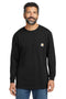 Carhartt ® Workwear Pocket Long Sleeve T-Shirt. CTK126 black