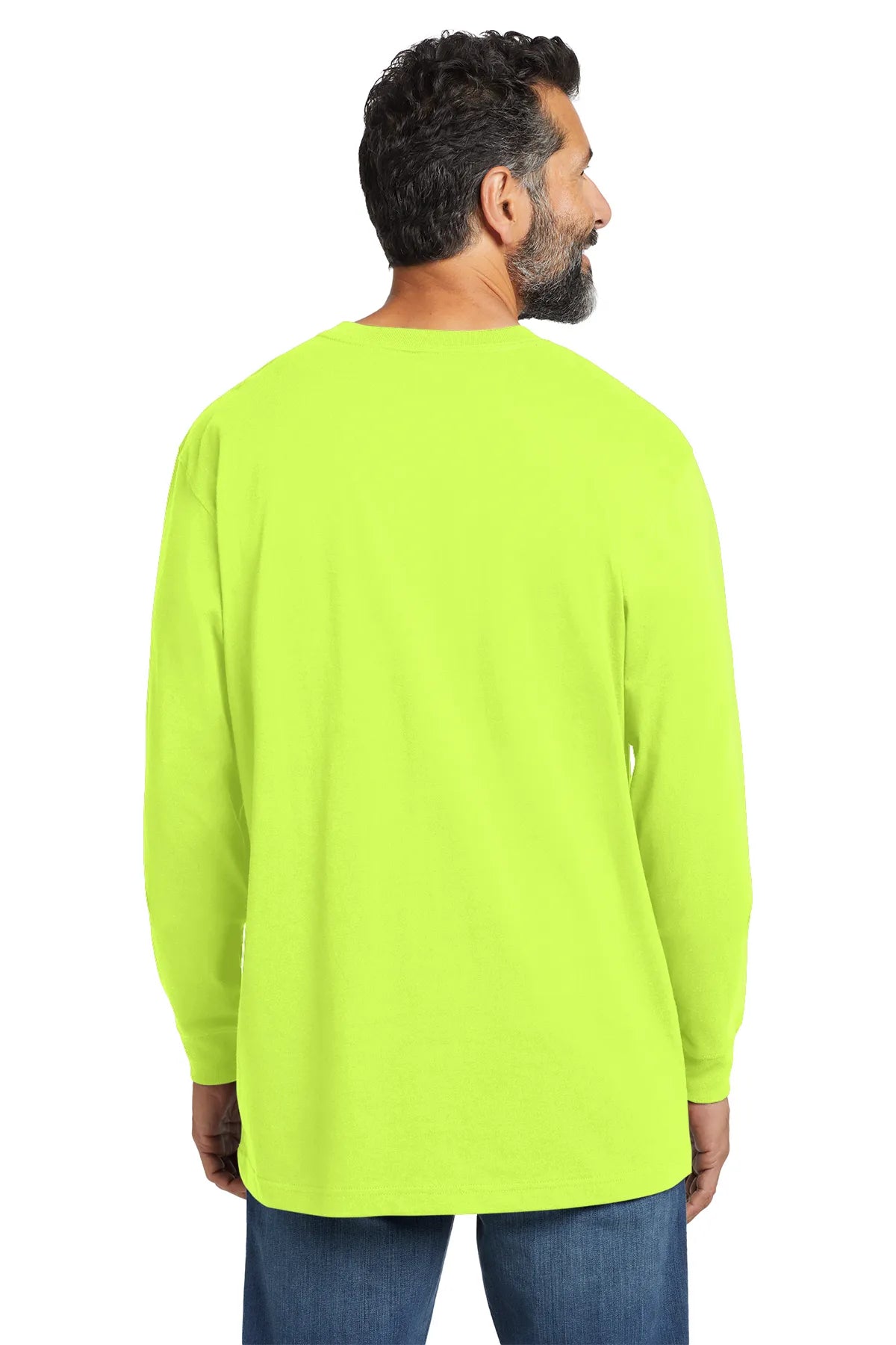 Carhartt ® Workwear Pocket Long Sleeve T-Shirt. CTK126 brite lime_1