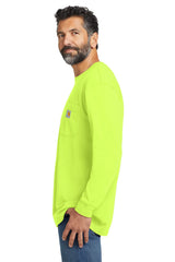 Carhartt ® Workwear Pocket Long Sleeve T-Shirt. CTK126 brite lime_2