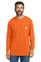 Carhartt ® Workwear Pocket Long Sleeve T-Shirt. CTK126 brite orange
