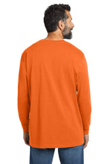 Carhartt ® Workwear Pocket Long Sleeve T-Shirt. CTK126 brite orange_1