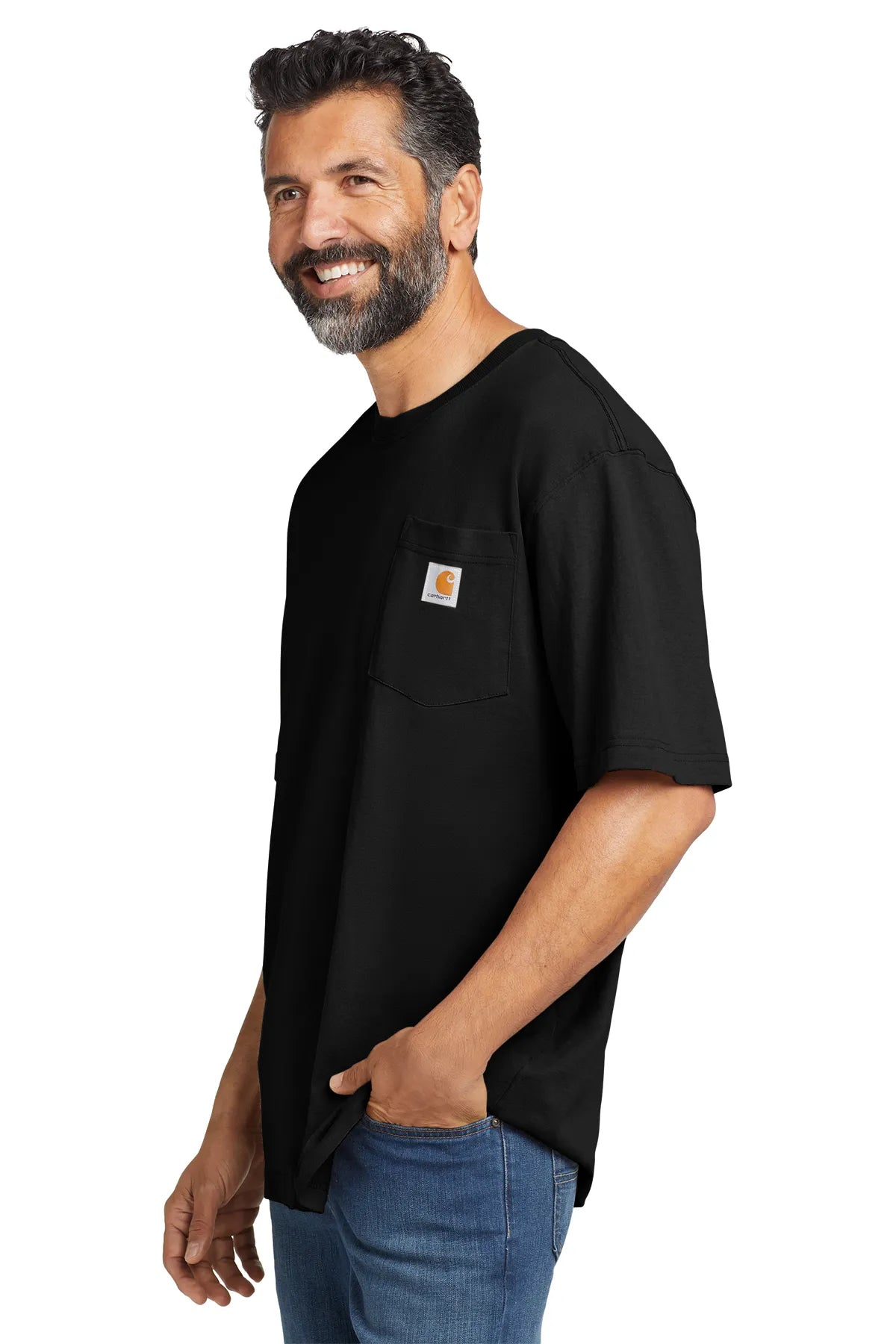 Carhartt ® Workwear Pocket Short Sleeve T-Shirt. CTK87 black_2