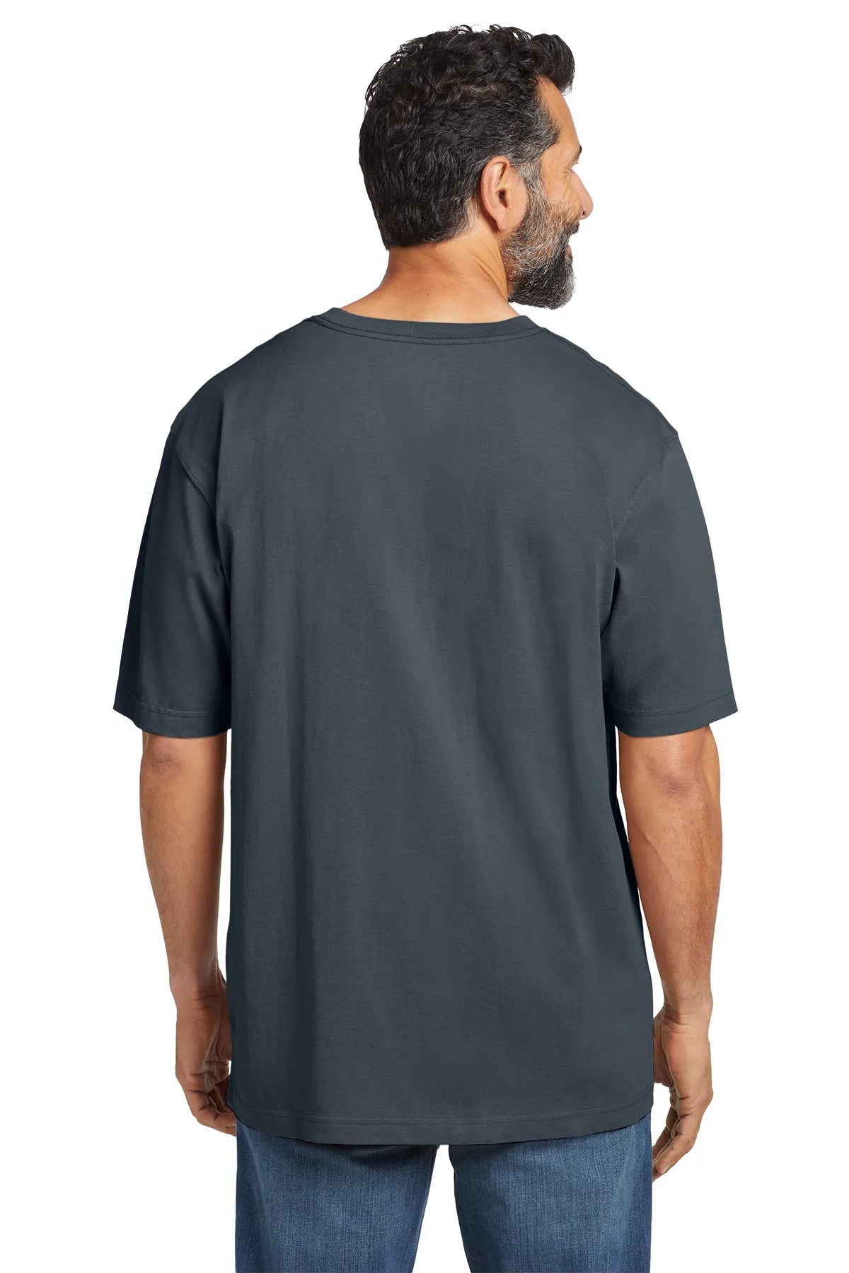Carhartt ® Workwear Pocket Short Sleeve T-Shirt. CTK87 bluestone_1