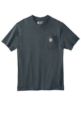 Carhartt ® Workwear Pocket Short Sleeve T-Shirt. CTK87 bluestone_3