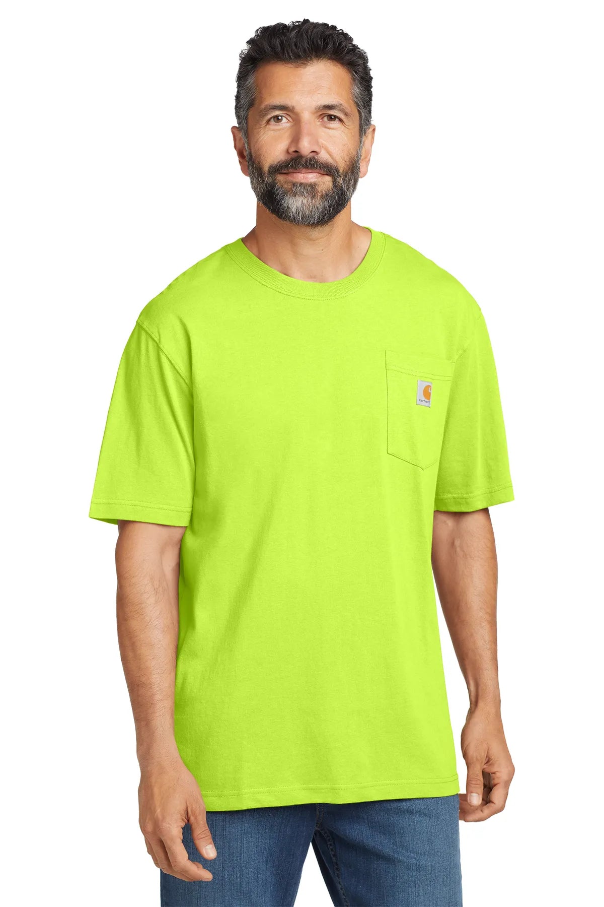 Carhartt ® Workwear Pocket Short Sleeve T-Shirt. CTK87 brite lime