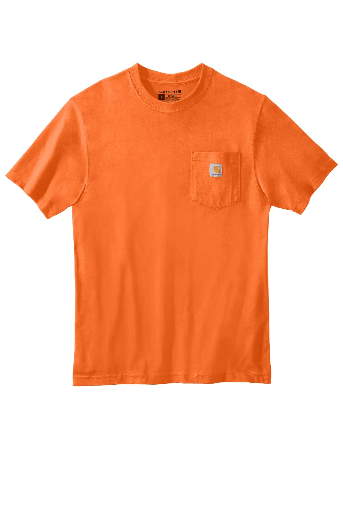 Carhartt ® Workwear Pocket Short Sleeve T-Shirt. CTK87 brite orange_3