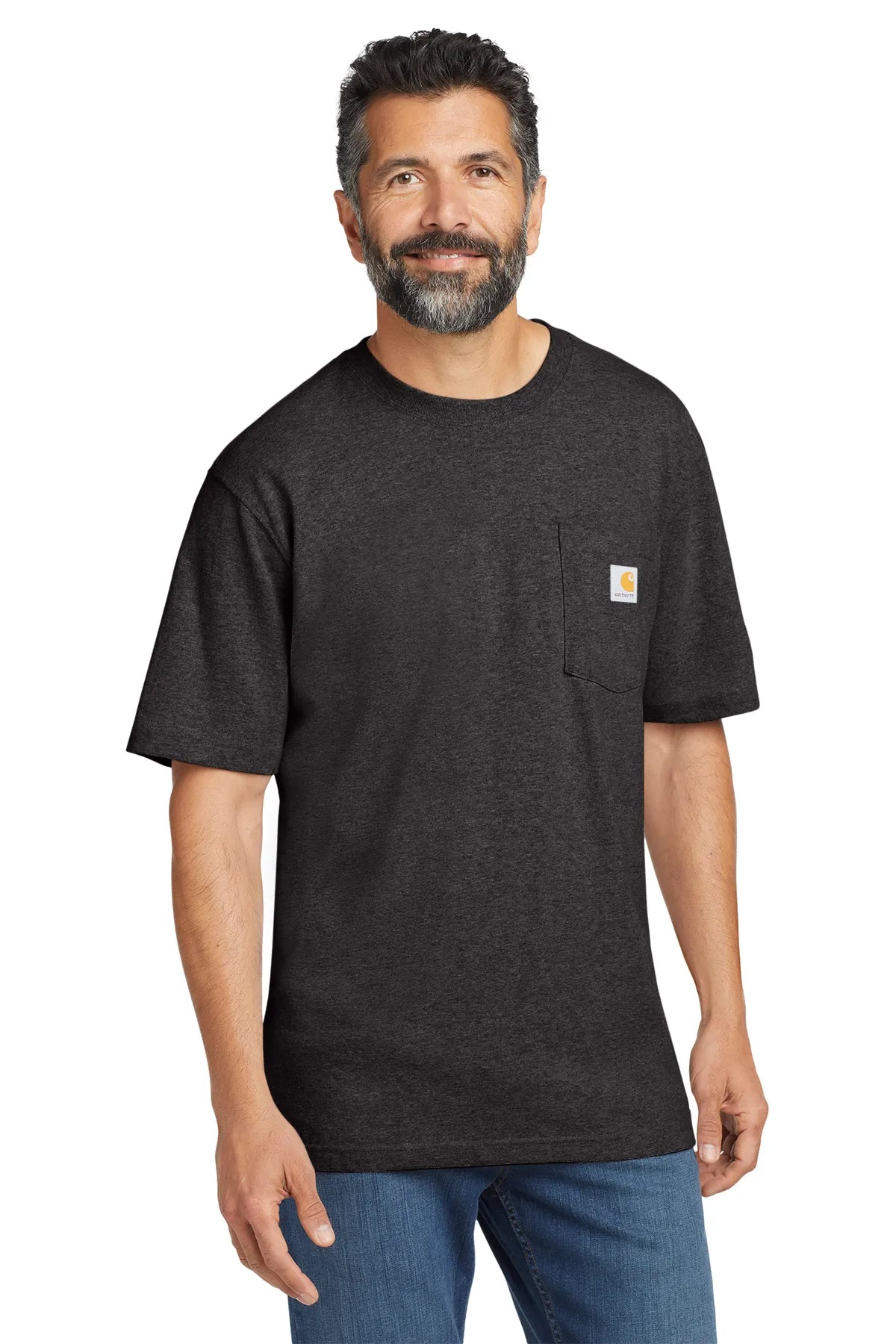 Carhartt ® Workwear Pocket Short Sleeve T-Shirt. CTK87 carbon heather