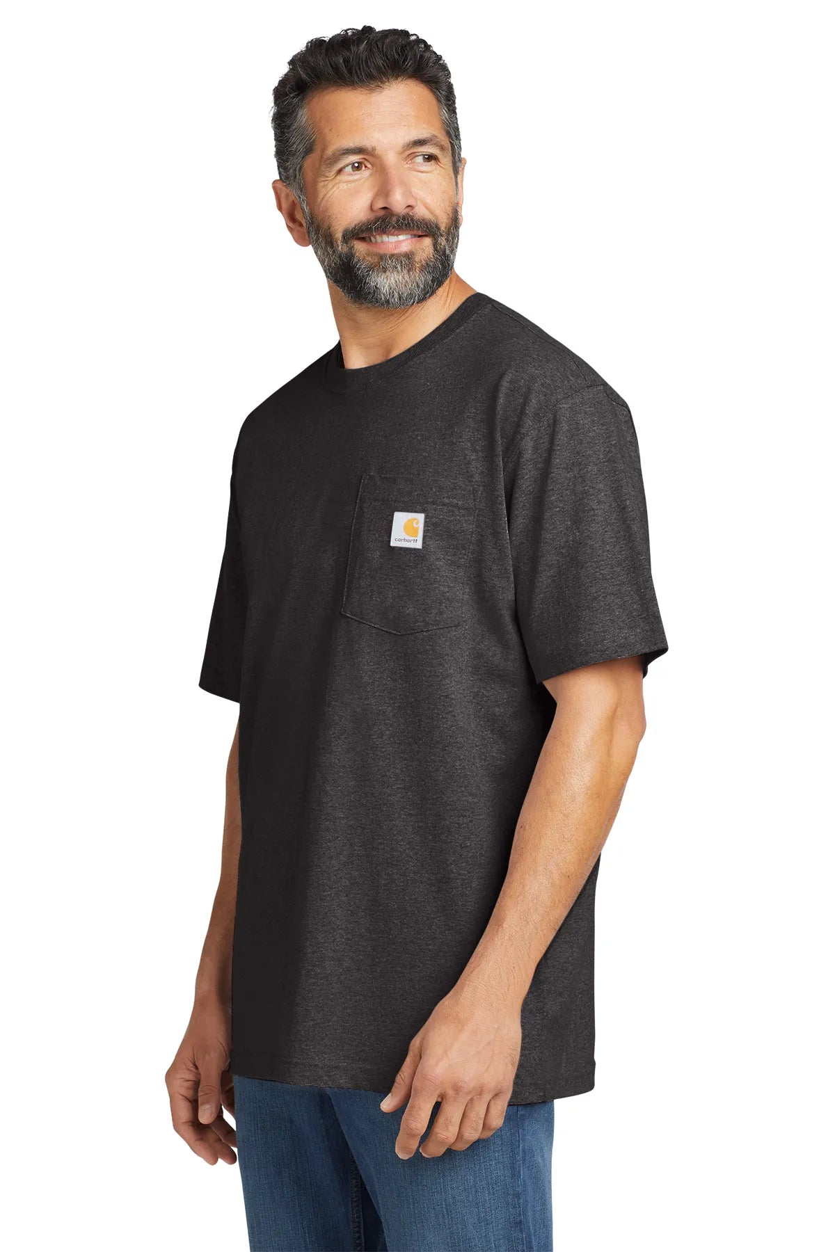 Carhartt ® Workwear Pocket Short Sleeve T-Shirt. CTK87 carbon heather_2