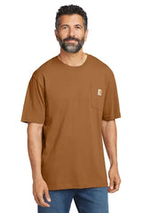 Carhartt ® Workwear Pocket Short Sleeve T-Shirt. CTK87 carhartt brown