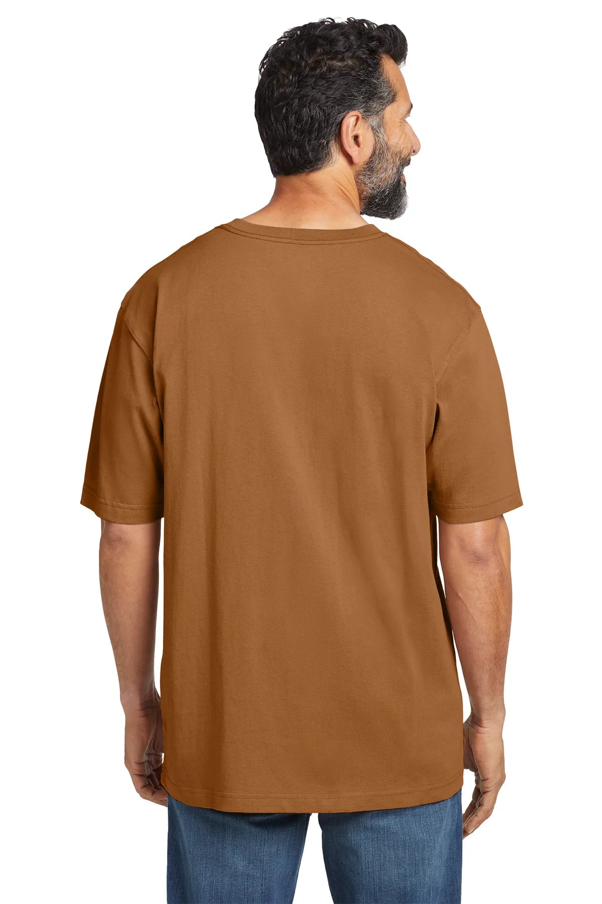 Carhartt ® Workwear Pocket Short Sleeve T-Shirt. CTK87 carhartt brown_1